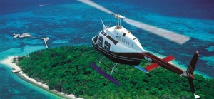 Philjets Helicopter-over-Green-Island