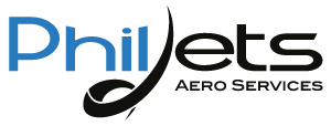Philjets logo for air charter service