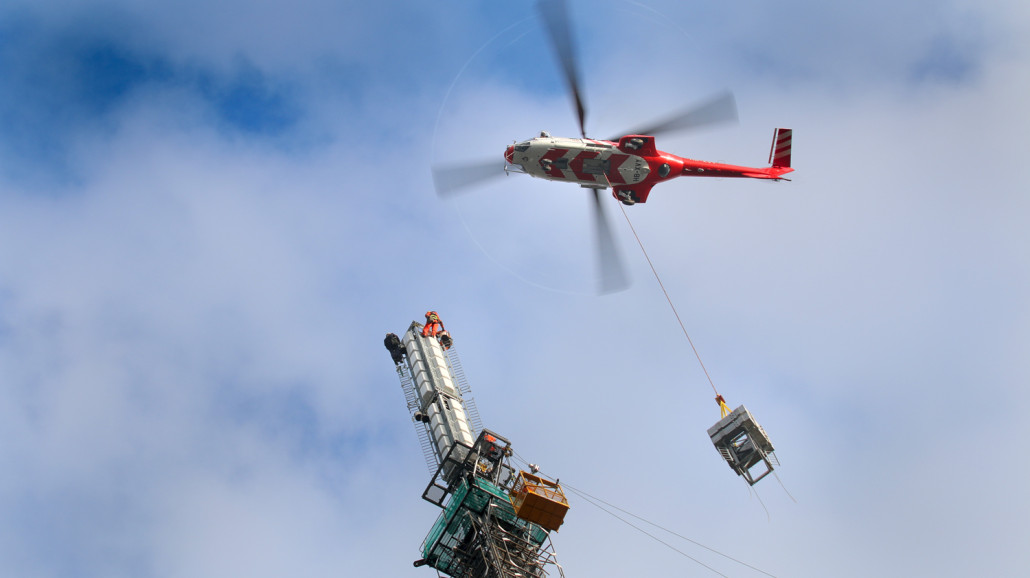 helicopter industrial usage aerial work