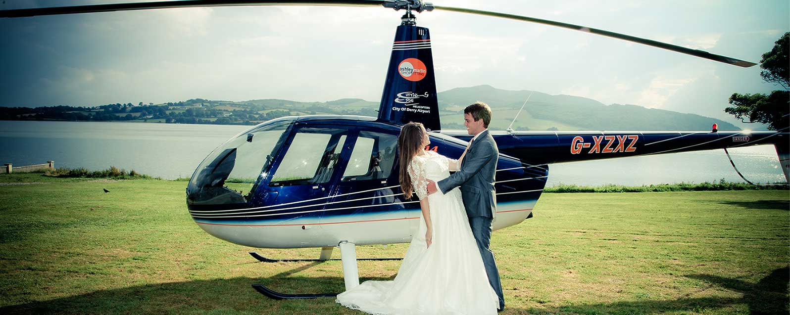 Helicopter Wedding 