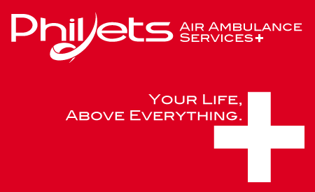 Philjets' helicopter rescue or air ambulance service