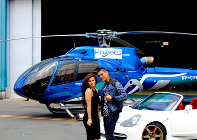 Philjets with Celebrities - Denise Laurel with Jay R