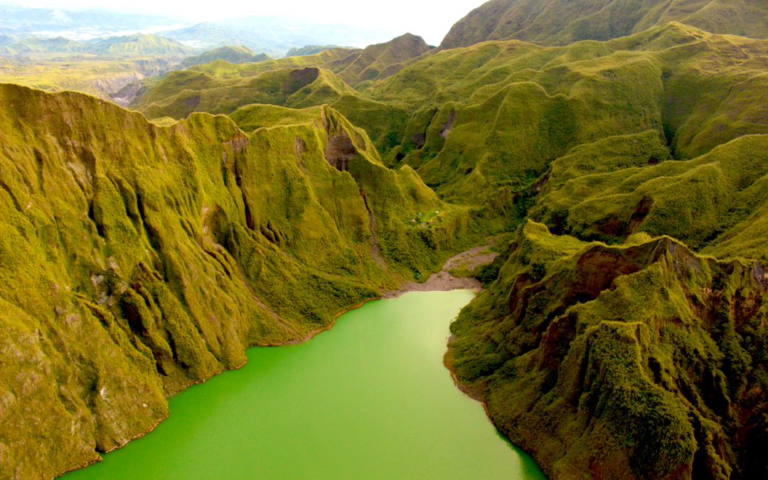Mount Pinatubo Helicopter Tour, Part. 2
