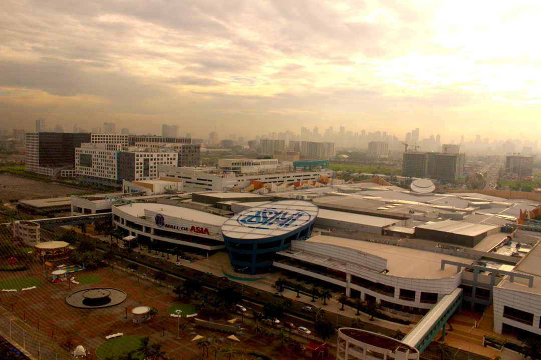 Mall of Asia Pasay via chopper ride