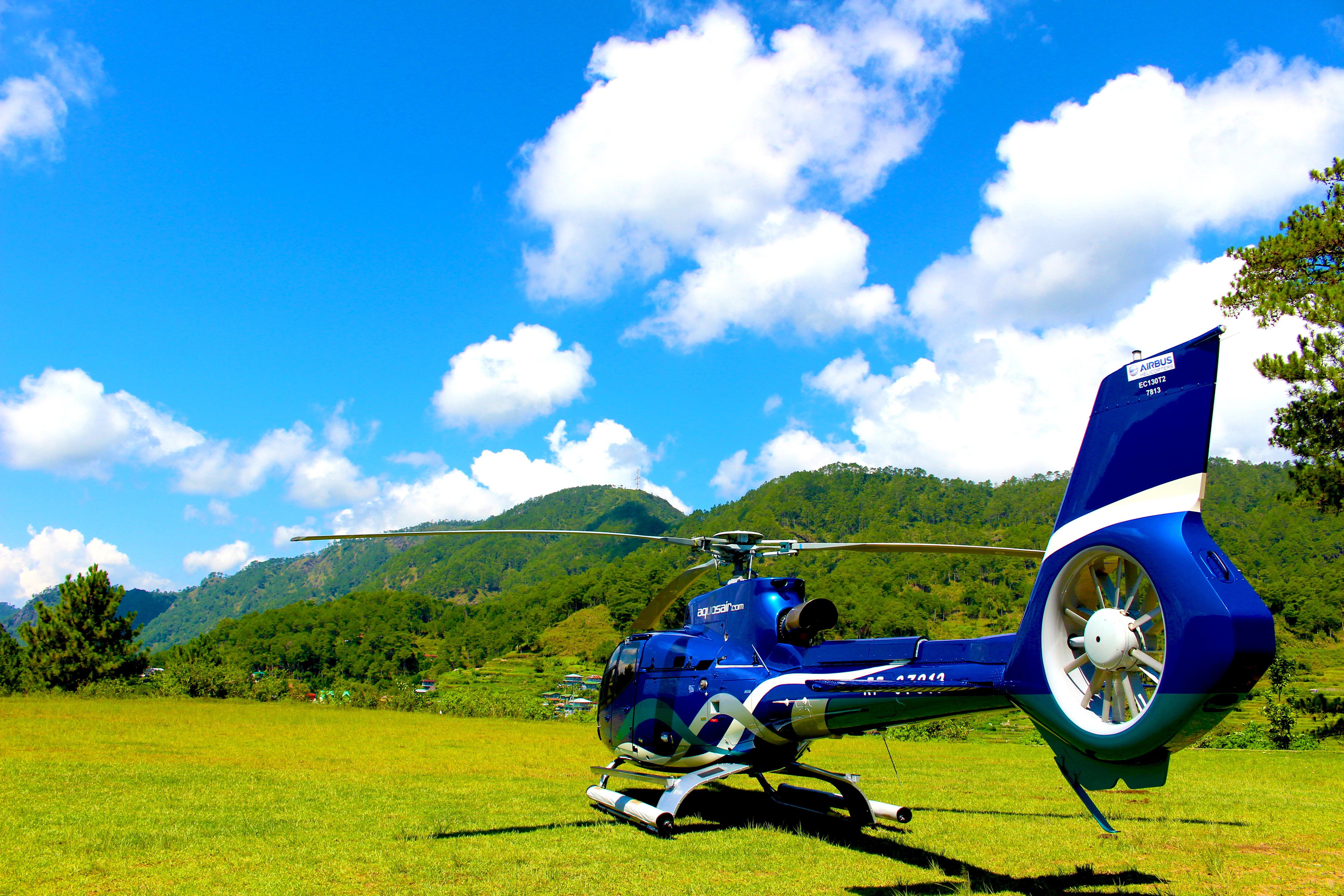Helicopter tour in Banaue by Philjets