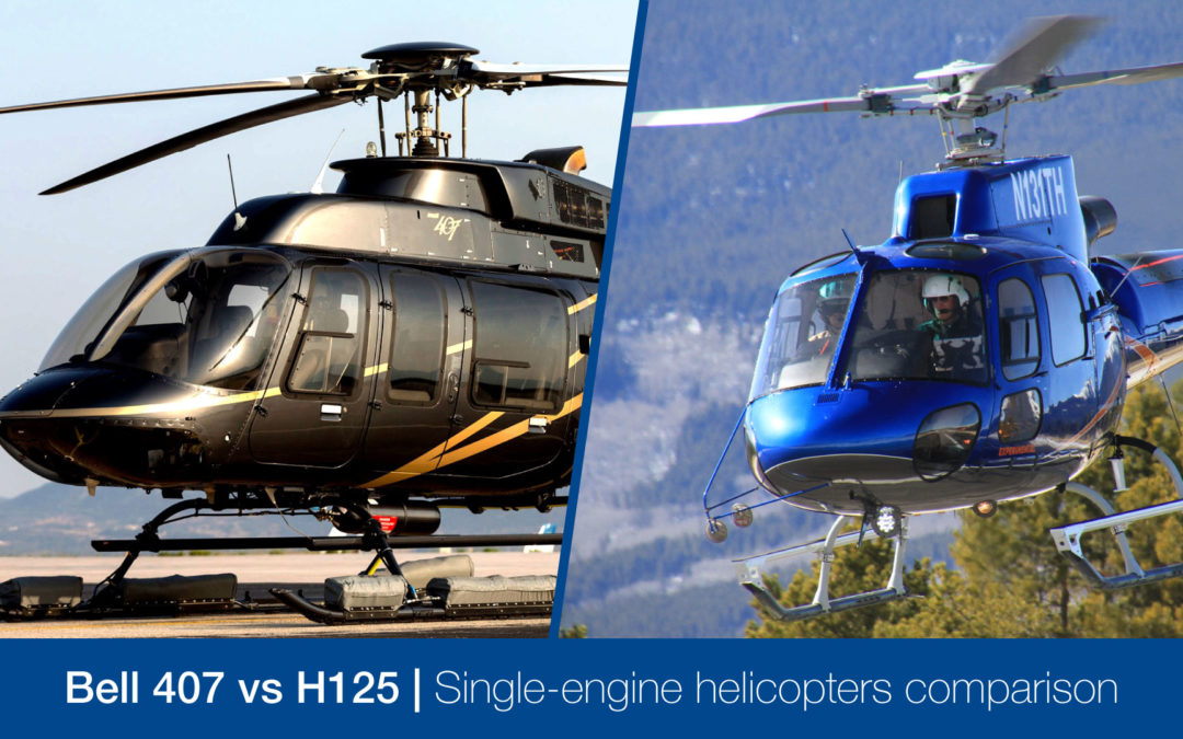 Bell 407 vs H125 | Single-engine helicopters comparison